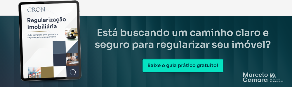 Banner E-book Regularização Imobiliária - Marcelo Camara Negócios Imobiliários
